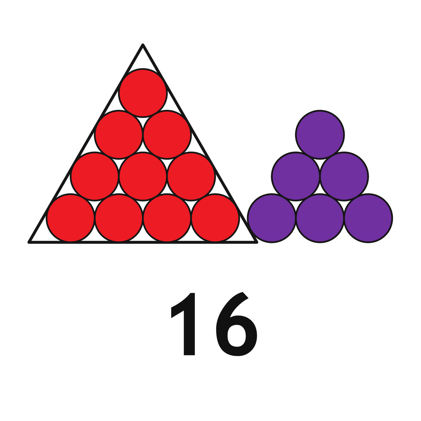 ColorMyMath number 16 design
