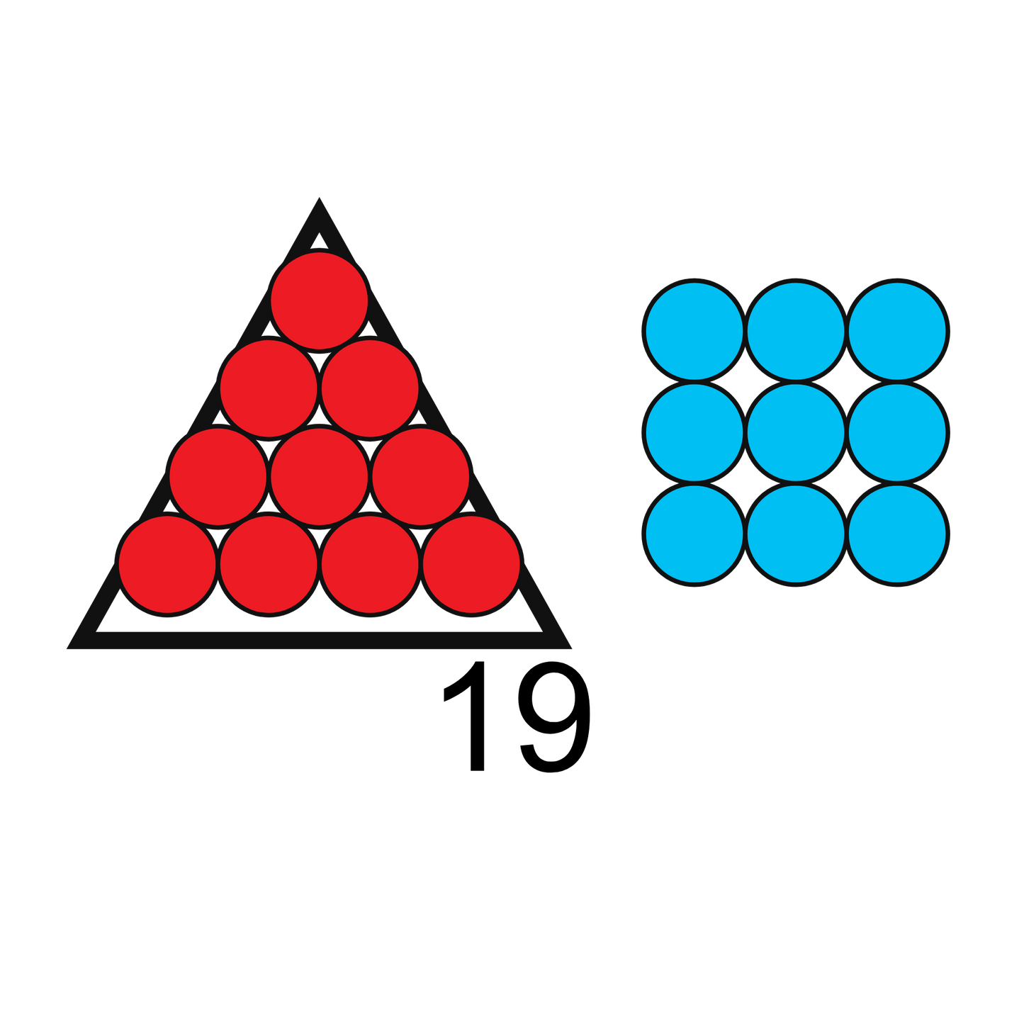 ColorMyMath number 19 design