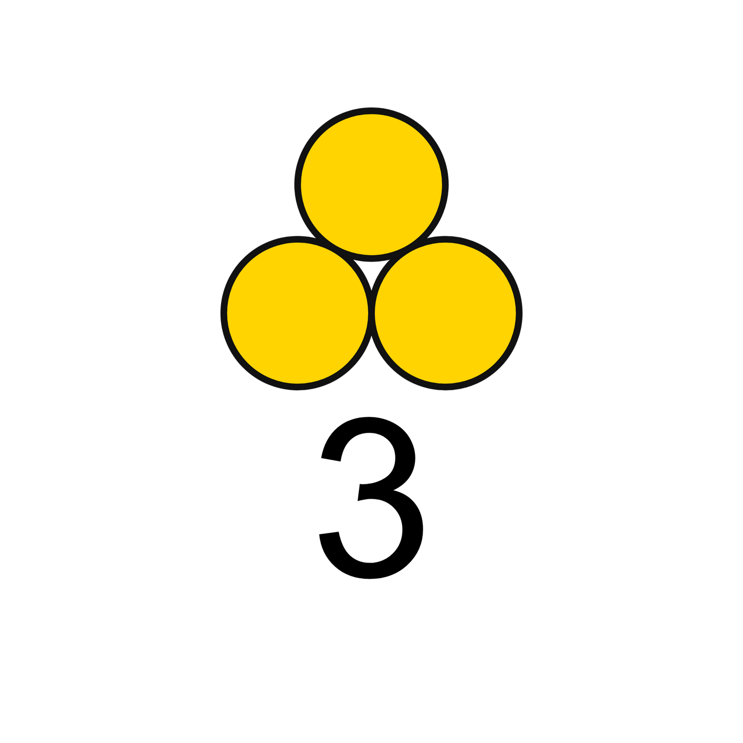 ColorMyMath number 3 design
