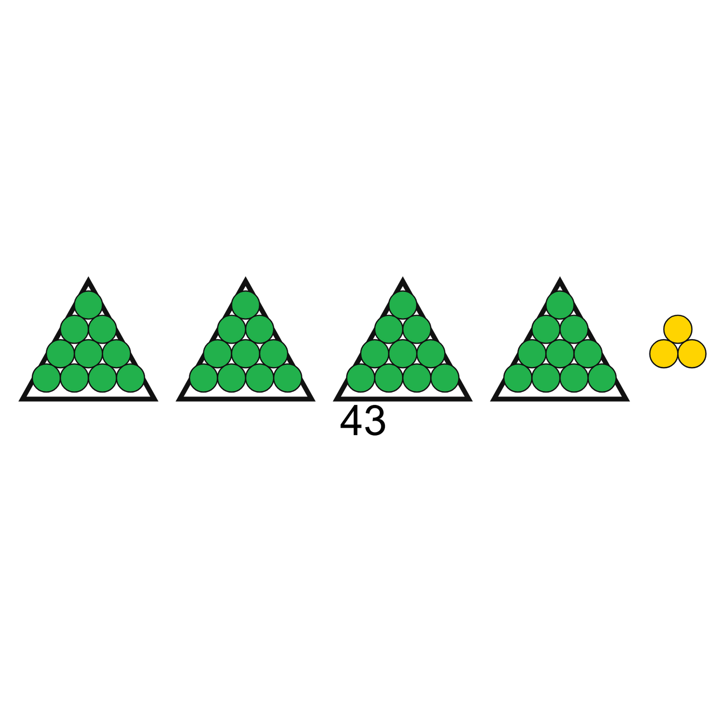 ColorMyMath number 43 design
