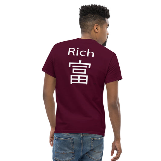 Player Last Name RICH Chinese Classic tee - -Lighten Your Life [ItsAboutTime.Life][date]