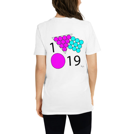 #119 Pink January 1/19 Short-Sleeve Unisex T-Shirt - -Lighten Your Life [ItsAboutTime.Life][date]