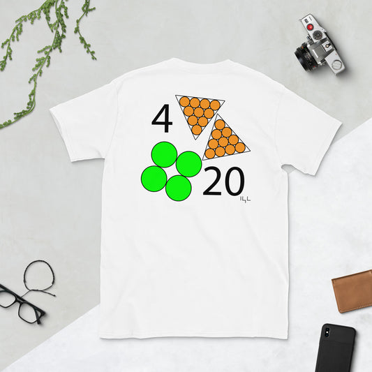 $0420 A Green April 20th Short-Sleeve Unisex T-Shirt - -Lighten Your Life [ItsAboutTime.Life][date]