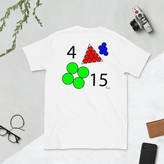 #0415 A Green April 15th Short-Sleeve Unisex T-Shirt - -Lighten Your Life [ItsAboutTime.Life][date]