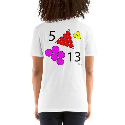 #0513 A Pink May 13th Short-Sleeve Unisex T-Shirt - -Lighten Your Life [ItsAboutTime.Life][date]