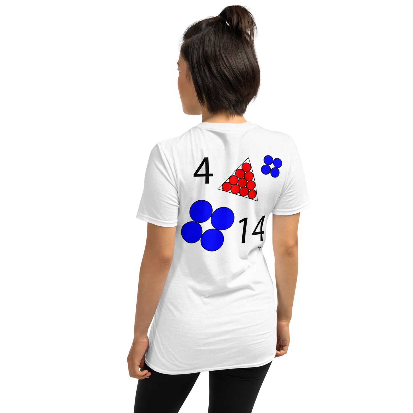 #0414 A Blue April 14th Short-Sleeve Unisex T-Shirt - -Lighten Your Life [ItsAboutTime.Life][date]