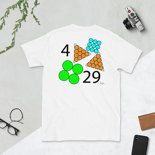 #0429 A Green April 29th Short-Sleeve Unisex T-Shirt - -Lighten Your Life [ItsAboutTime.Life][date]