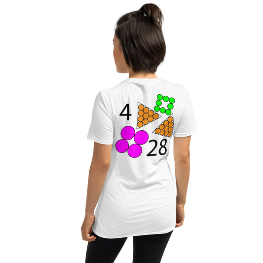 #0428 A Pink April 28th Short-Sleeve Unisex T-Shirt - -Lighten Your Life [ItsAboutTime.Life][date]