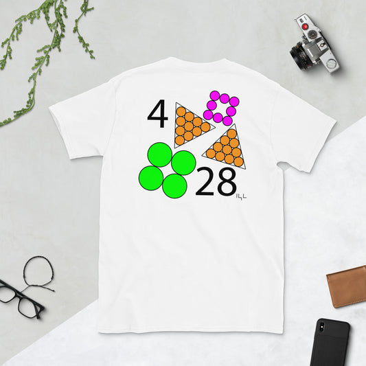 #0428 A Green April 28th Short-Sleeve Unisex T-Shirt - -Lighten Your Life [ItsAboutTime.Life][date]