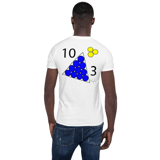 October 3rd Blue T-Shirt at 10:03 1003 - -Lighten Your Life [ItsAboutTime.Life][date]