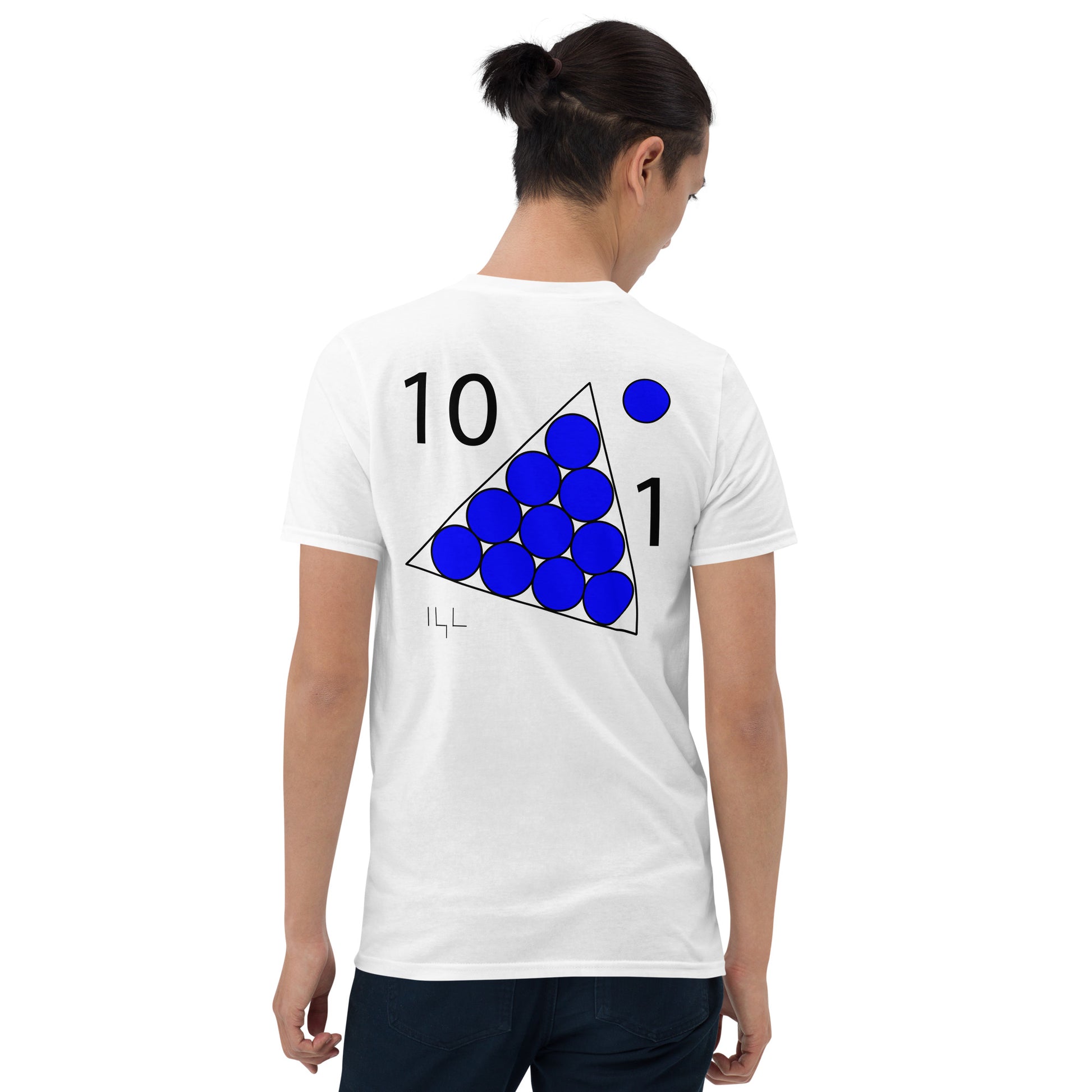 October 1st Blue T-Shirt at 10:01 1001 - -Lighten Your Life [ItsAboutTime.Life][date]