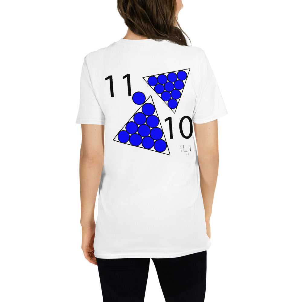 November 10th Blue T-Shirt at 11:10 1110 - -Lighten Your Life [ItsAboutTime.Life][date]