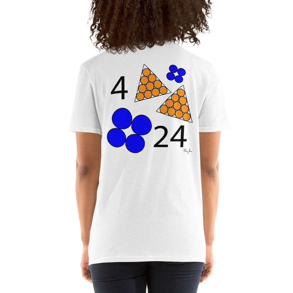 April 24th Blue T-Shirt at 4:24 0424 424