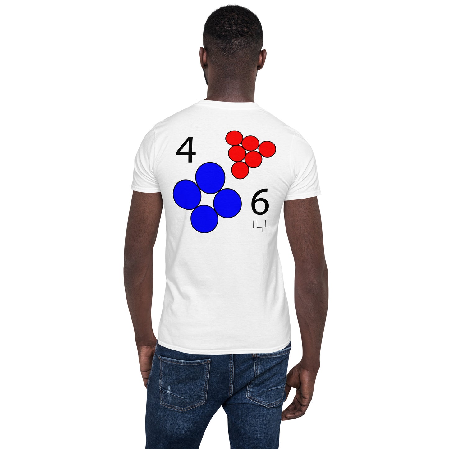 April 6th Blue Red T-Shirt at 4:06 0406 406