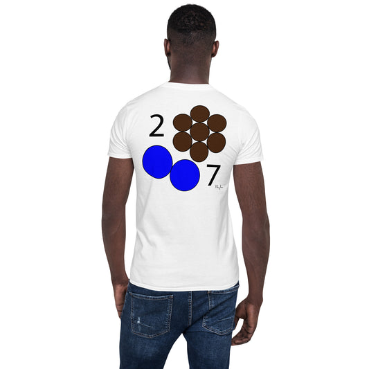 February 7th Blue T-Shirt at 2:07 0207 207