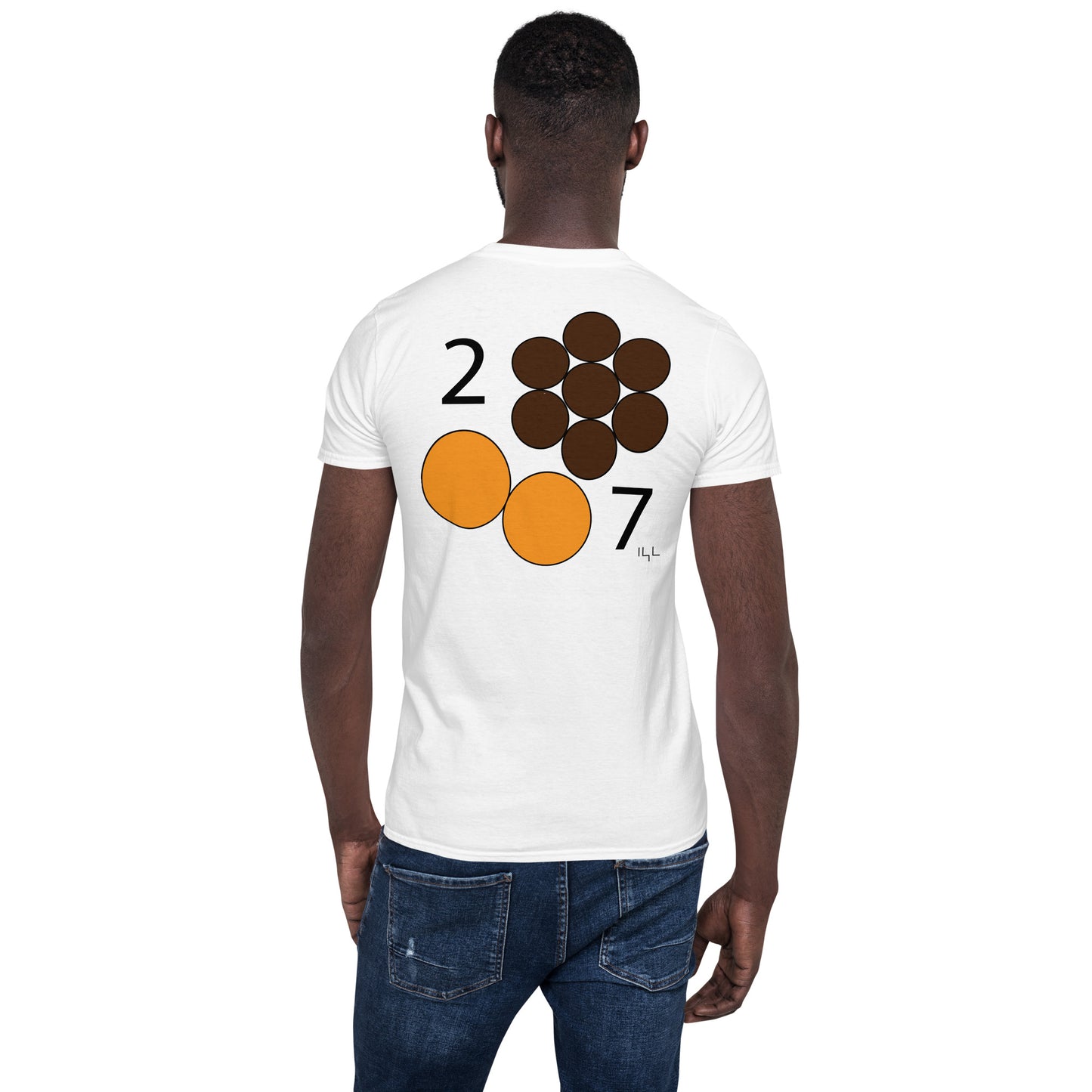 February 7th Orange T-Shirt at 2:07 0207 207