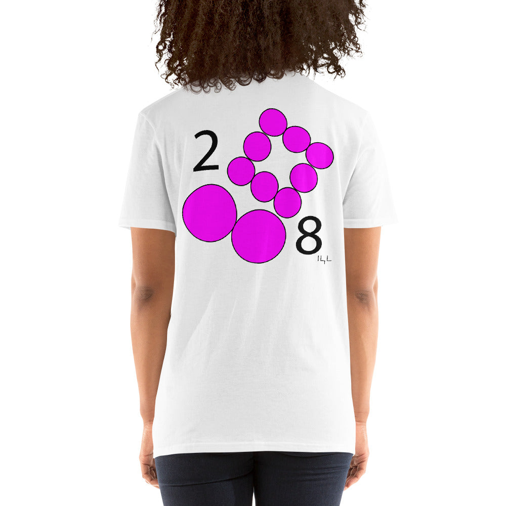February 8th Pink Pink T-Shirt at 2:08 0208 208