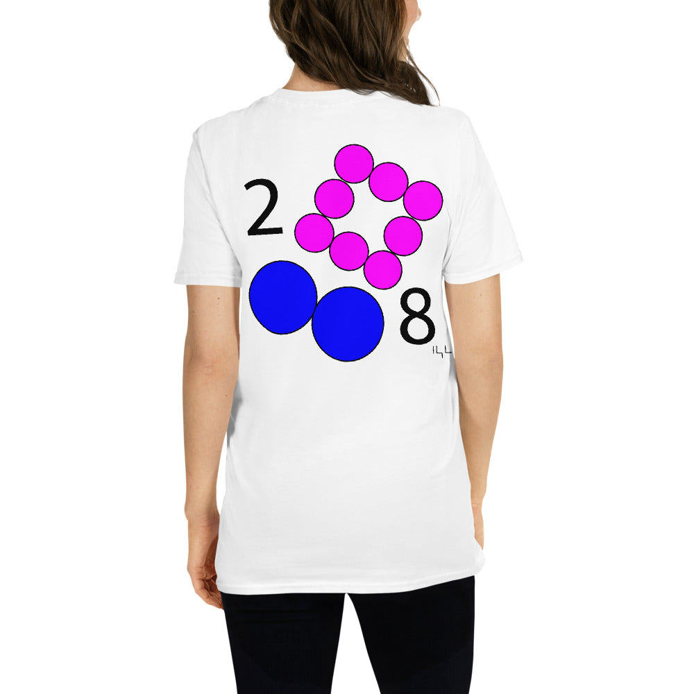 February 8th Blue T-Shirt at 2:08 0208 208