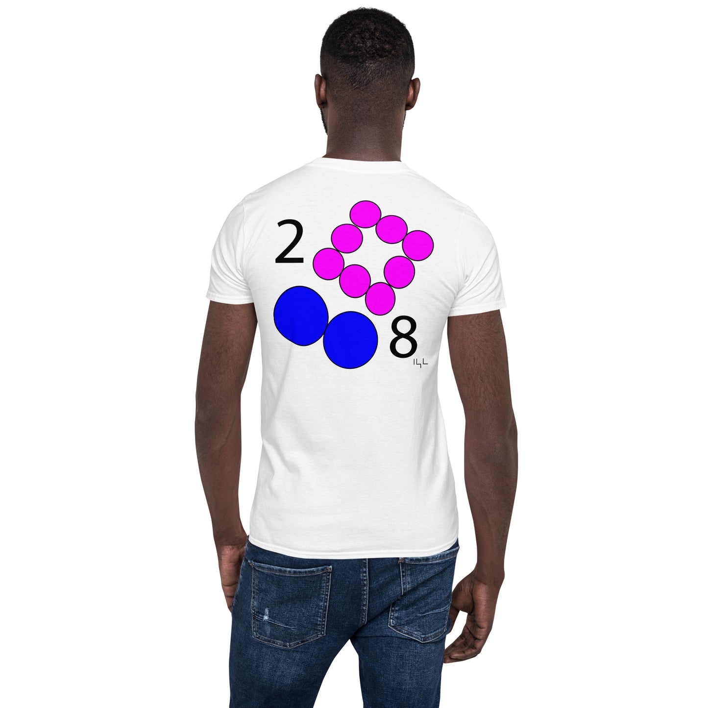 February 8th Blue T-Shirt at 2:08 0208 208