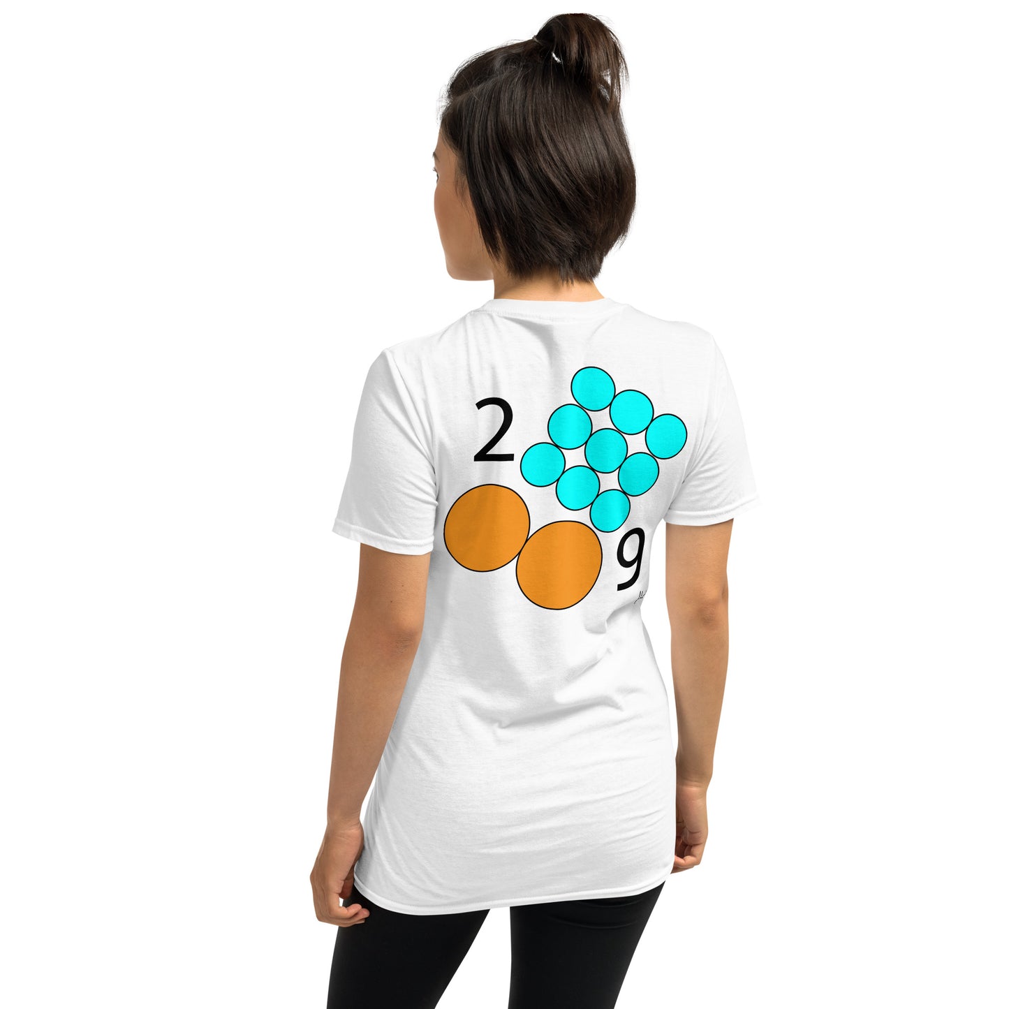 February 9th Orange T-Shirt at 2:09 0209 209