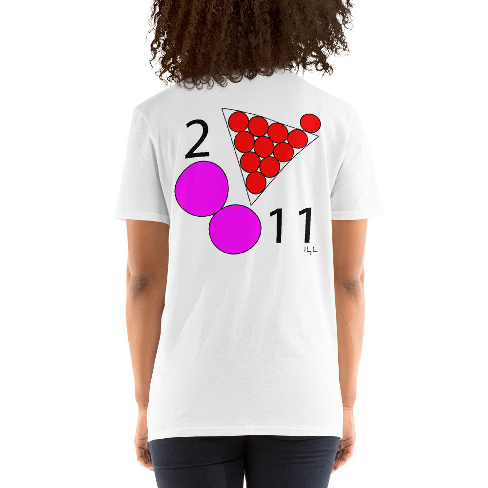 February 11th Pink T-Shirt at 2:11 0211 211