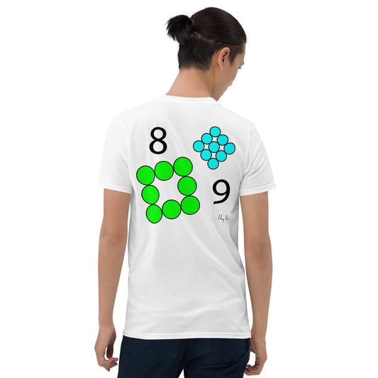 August 9th Green Blue T-Shirt at 8:09 809 0809