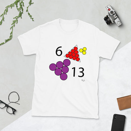 #0613 A Purple June 13th Short-Sleeve Unisex T-Shirt - -Lighten Your Life [ItsAboutTime.Life][date]