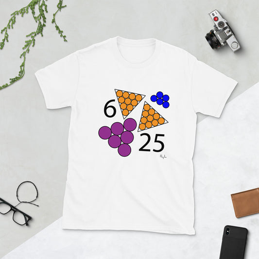 #0625 A Purple June 25th Short-Sleeve Unisex T-Shirt - -Lighten Your Life [ItsAboutTime.Life][date]
