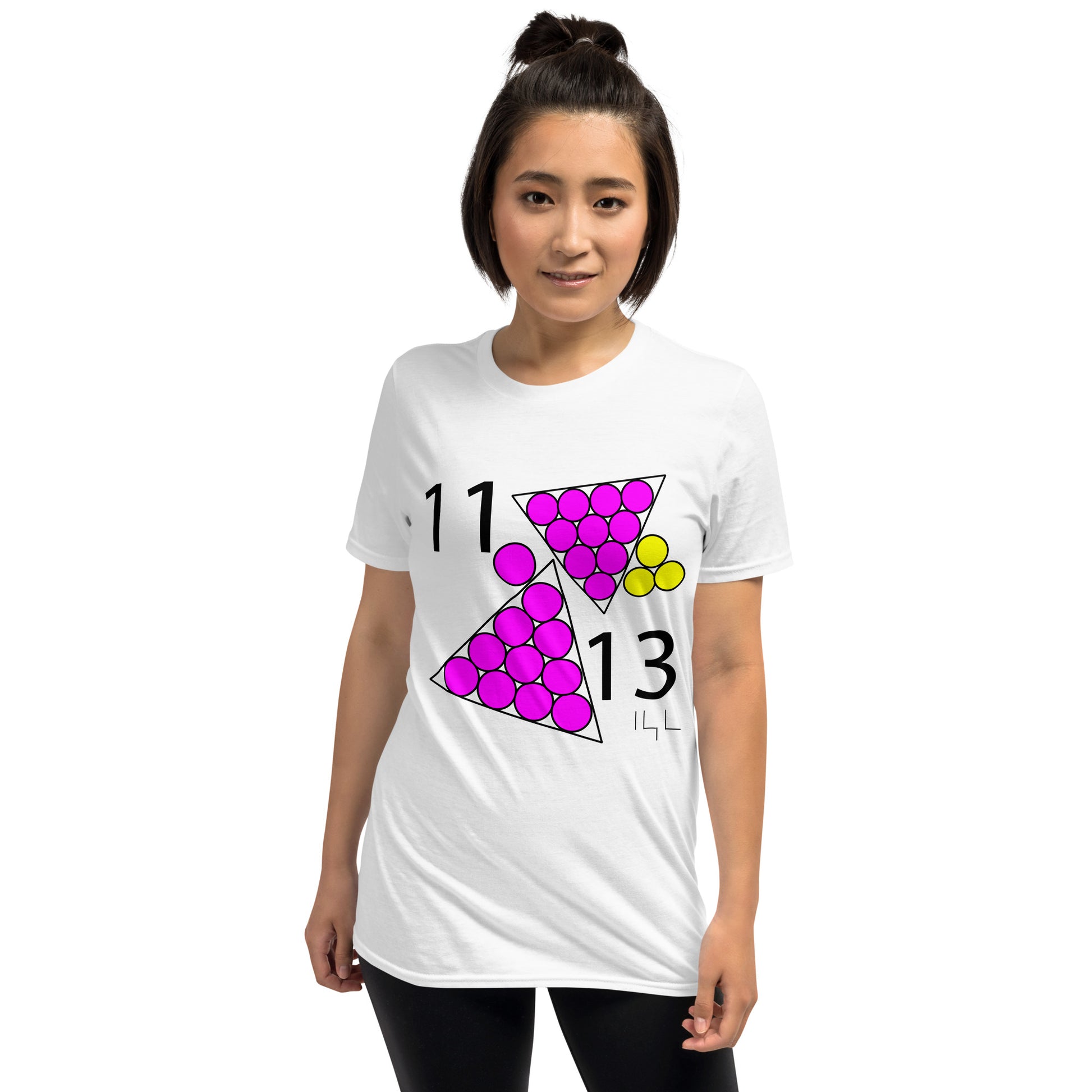 November 13th Pink T-Shirt at 11:13 1113 - -Lighten Your Life [ItsAboutTime.Life][date]
