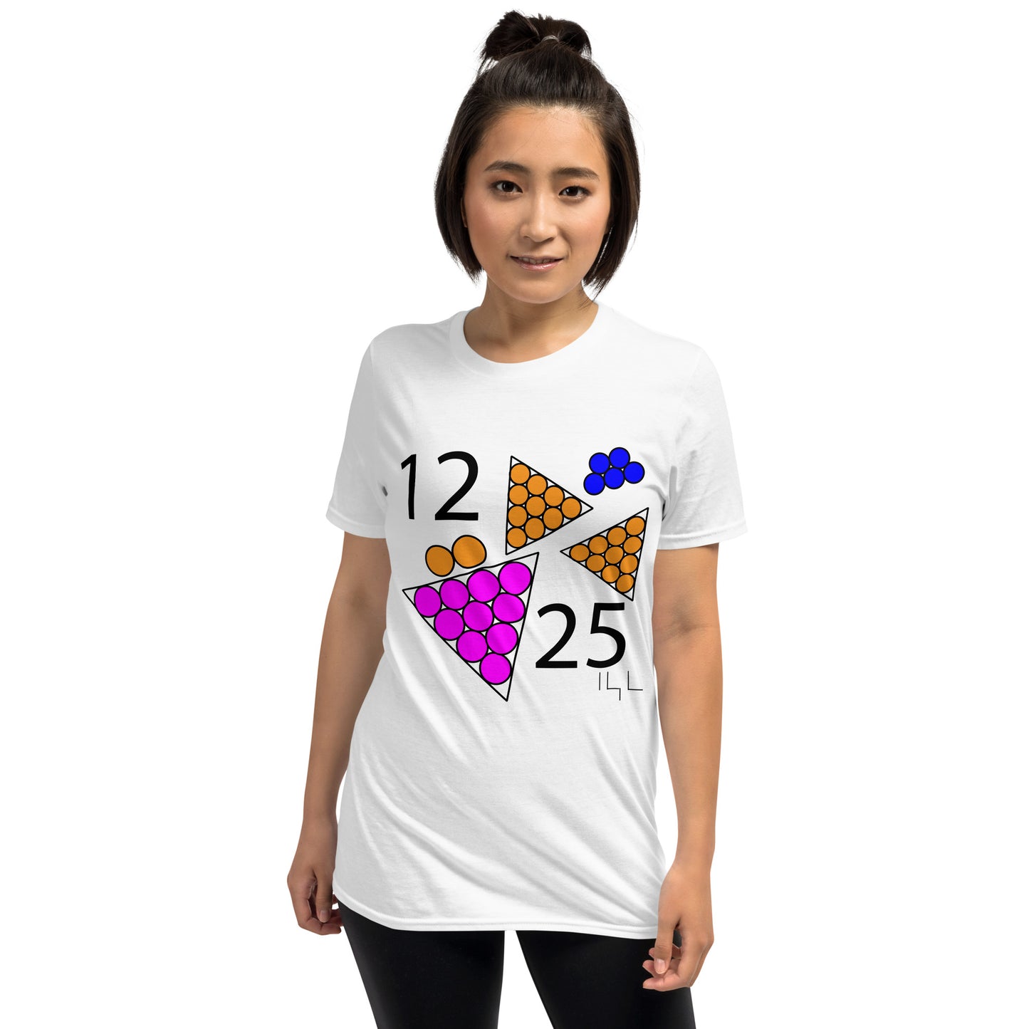 December 25th Pink T-Shirt at 12:25 1225
