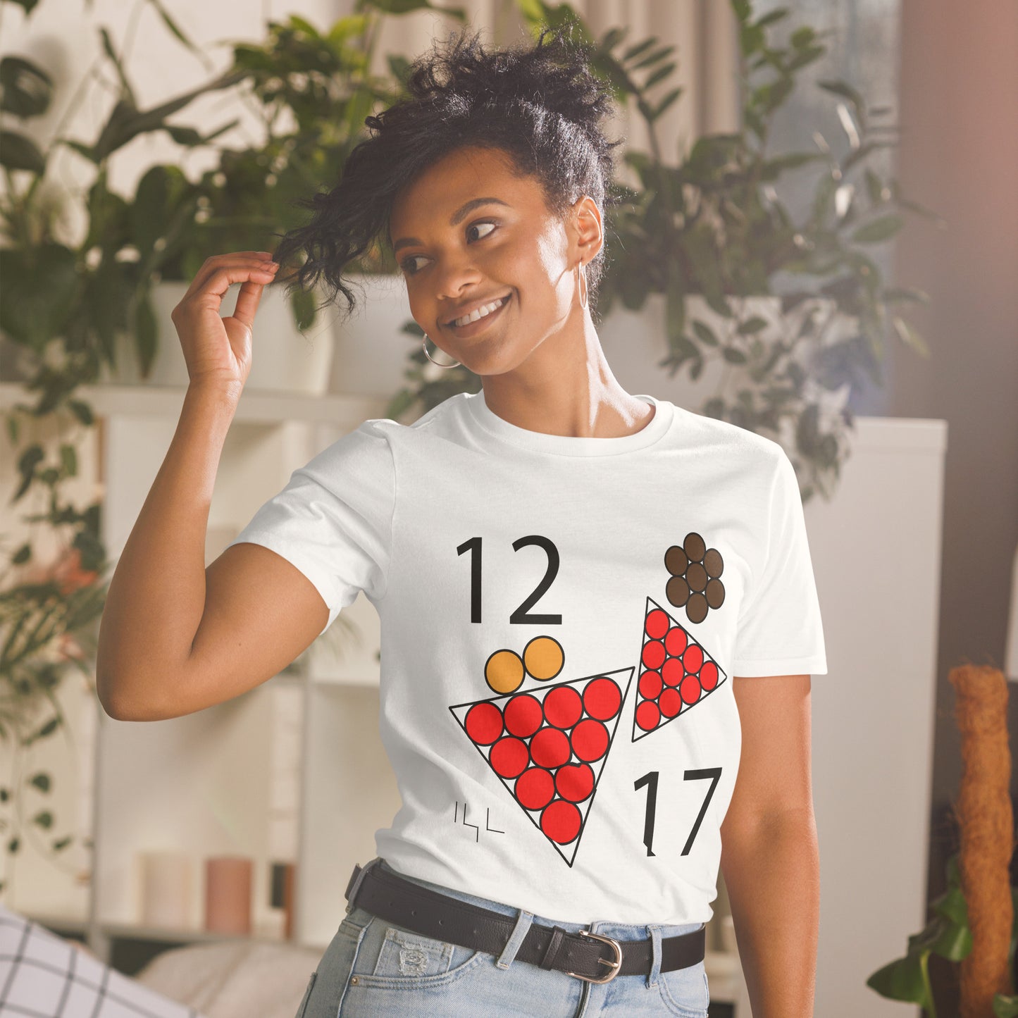 December 17th  Red T-Shirt at 12:17 1217