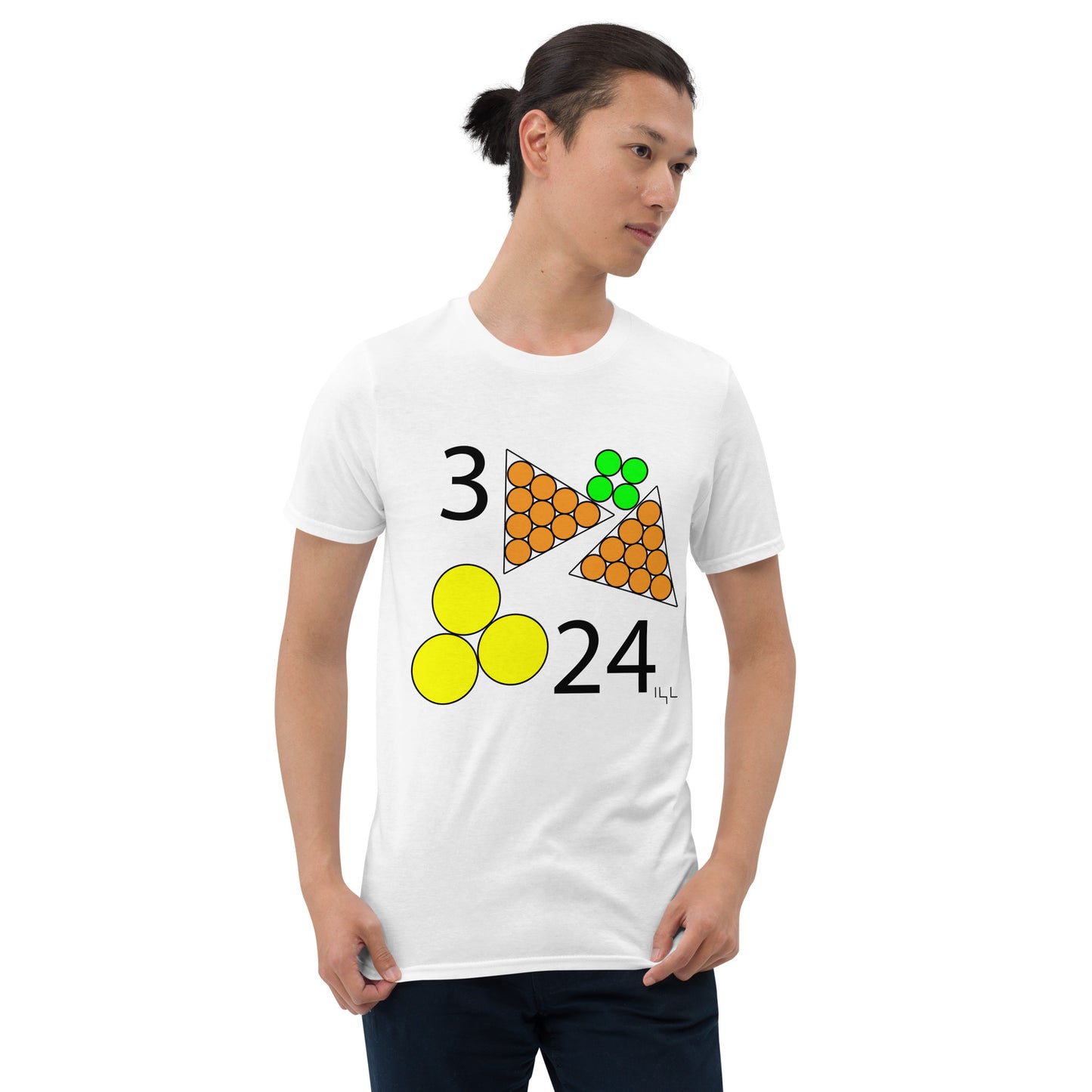 March 24th Yellow T-Shirt at 3:24 0324 324