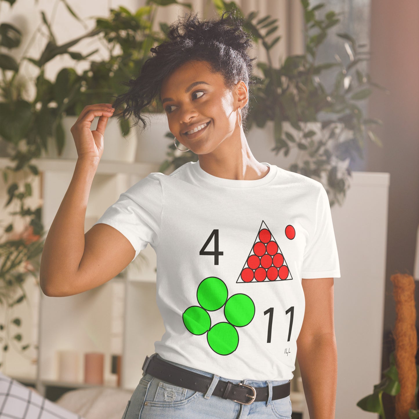 April 11th Green T-Shirt at 4:11 0411