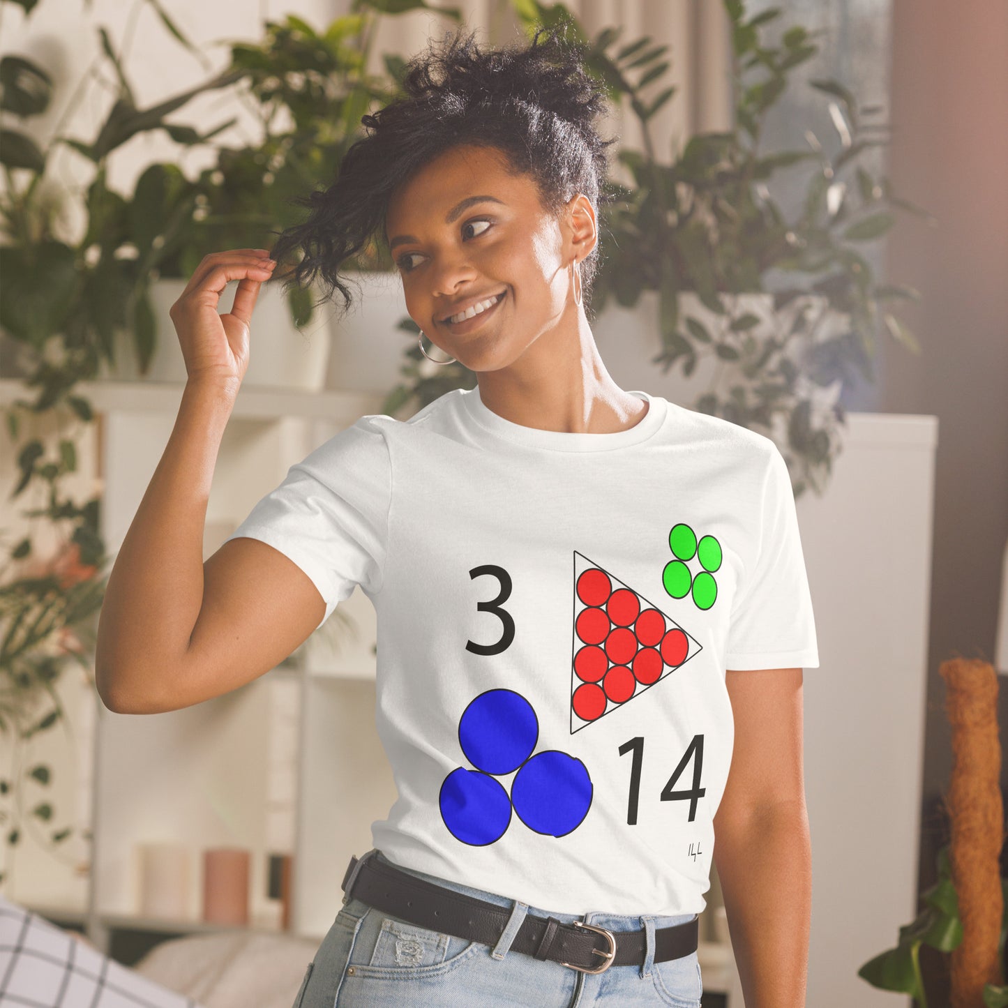 March 14th Blue T-Shirt at 3:14 0314 314