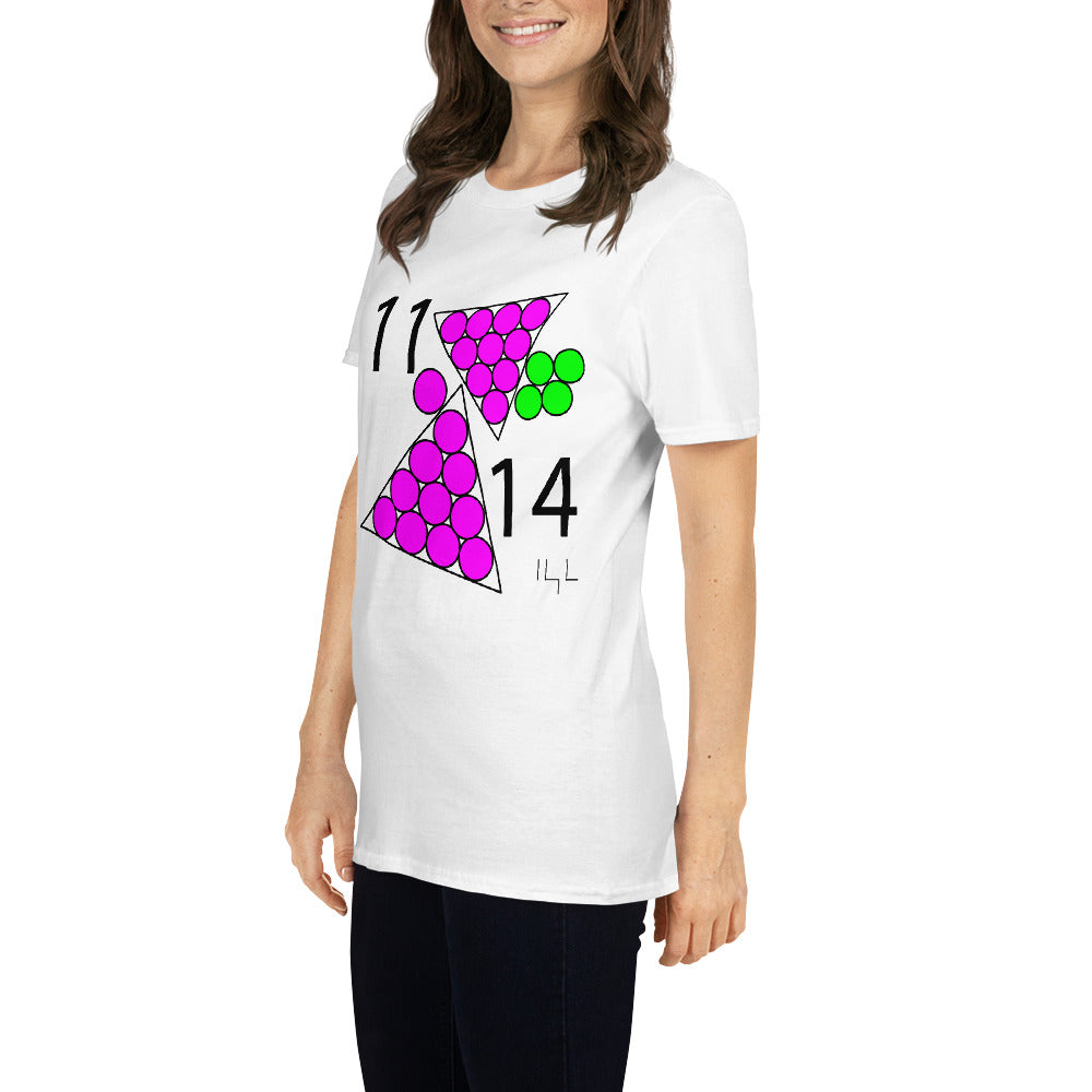 November 14th Pink T-Shirt at 11:14 1114