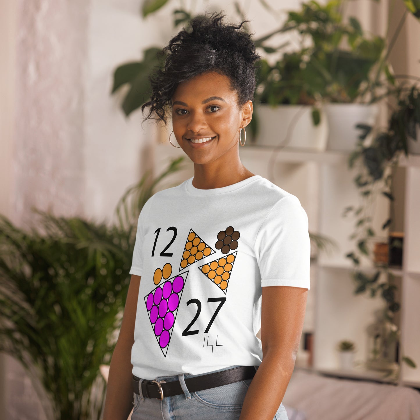 December 27th Pink T-Shirt at 12:27 1227
