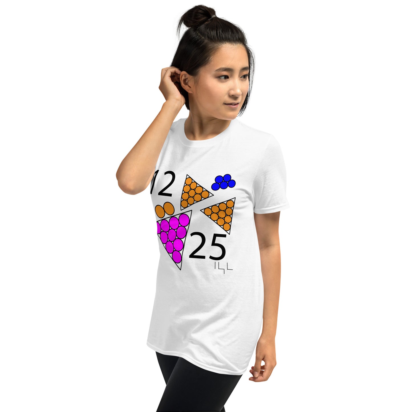 December 25th Pink T-Shirt at 12:25 1225
