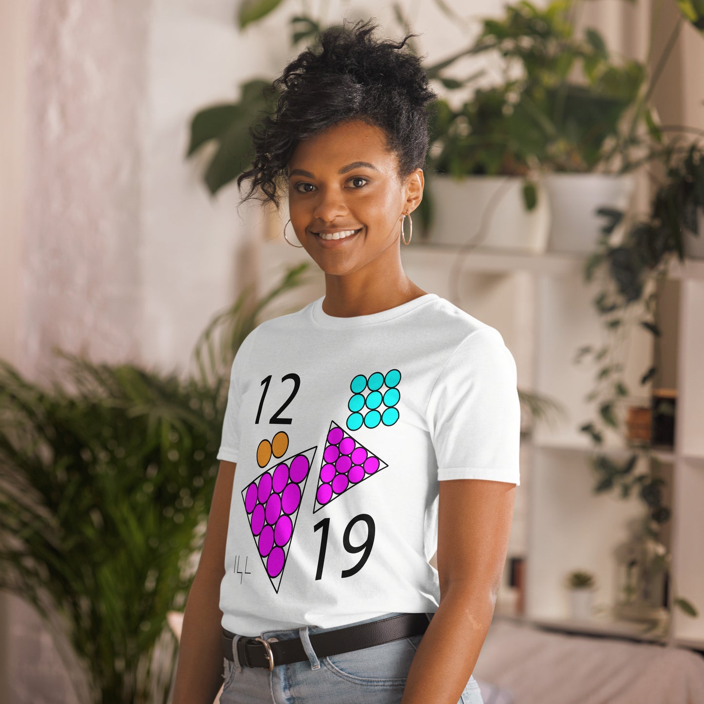 December 19th Pink T-Shirt at 12:19 1219