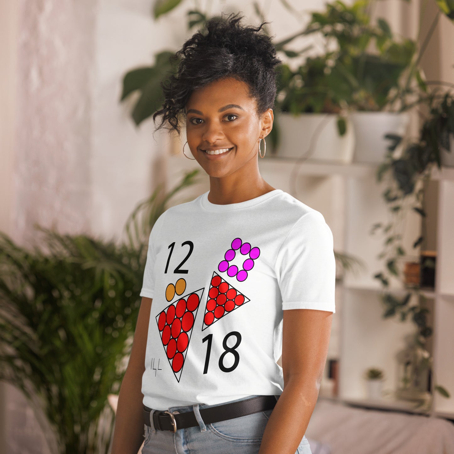 December 18th Red T-Shirt at 12:18 1218