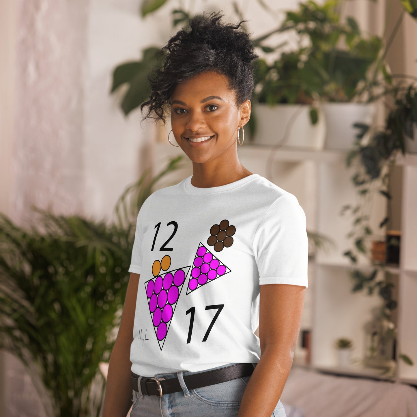 December 17th Pink T-Shirt at 12:17 1217