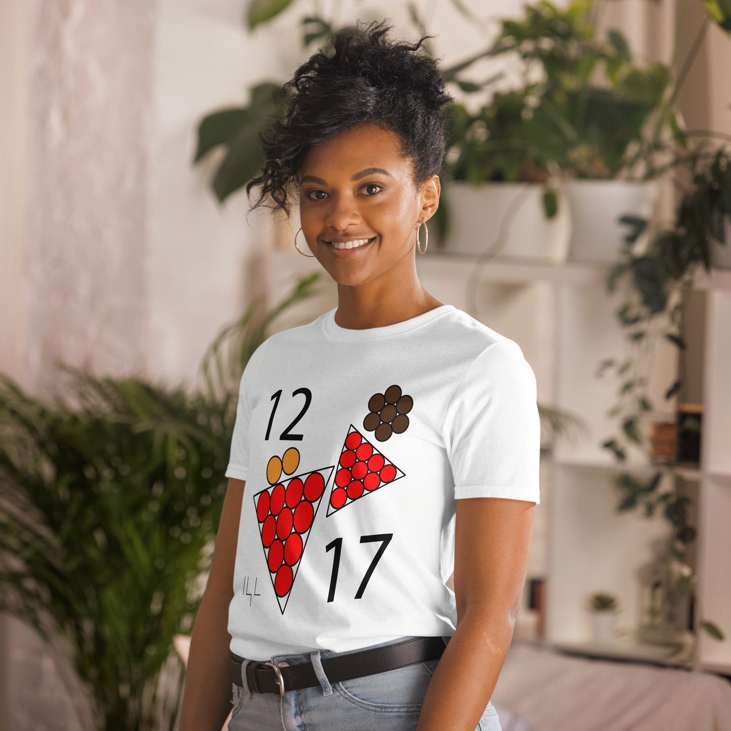 December 17th  Red T-Shirt at 12:17 1217