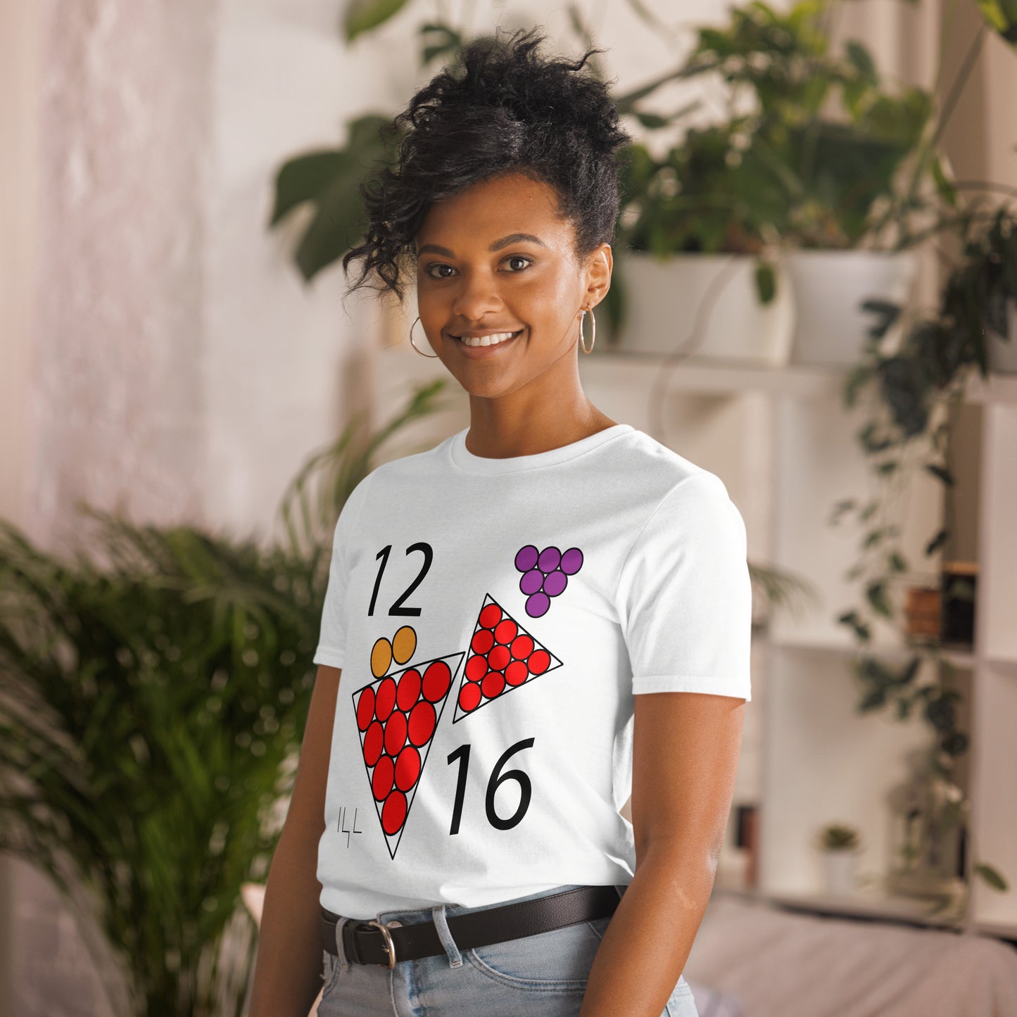 December 16th Red T-Shirt at 12:16 1216