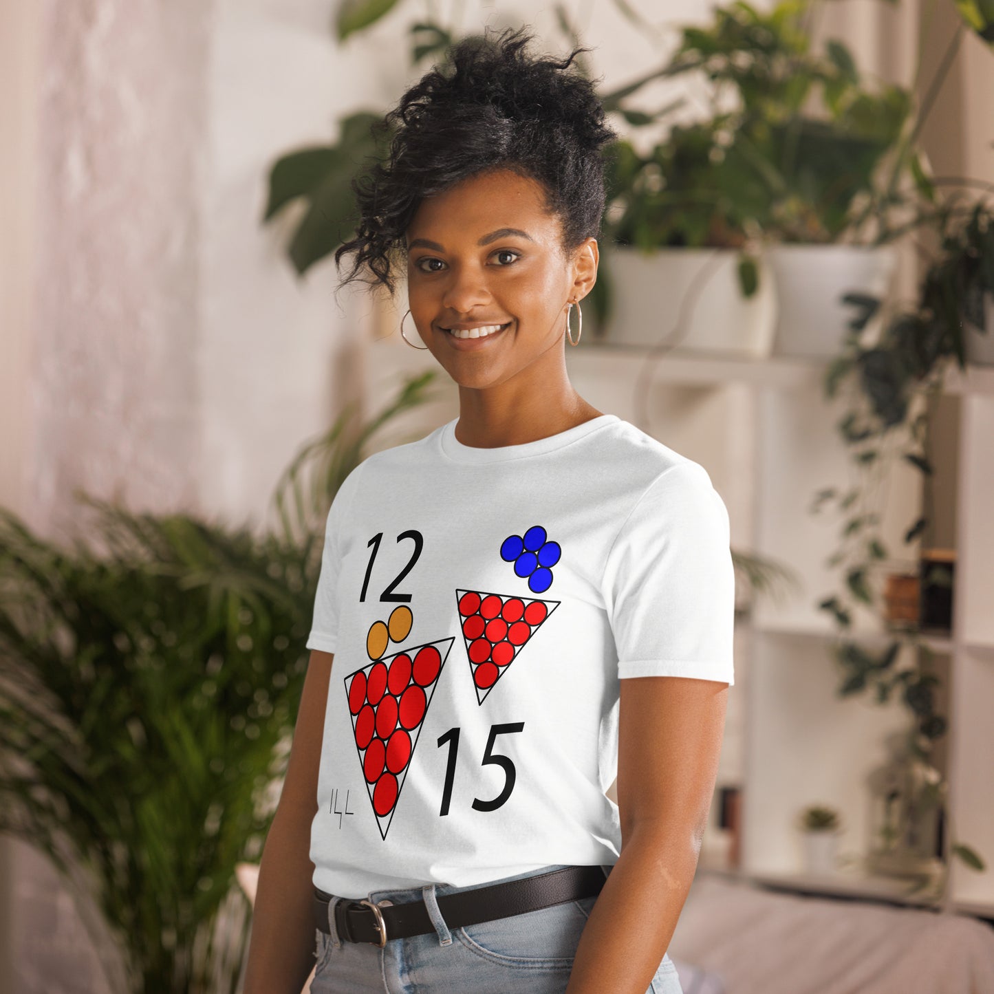 December 15th Red T-Shirt at 12:15 1215