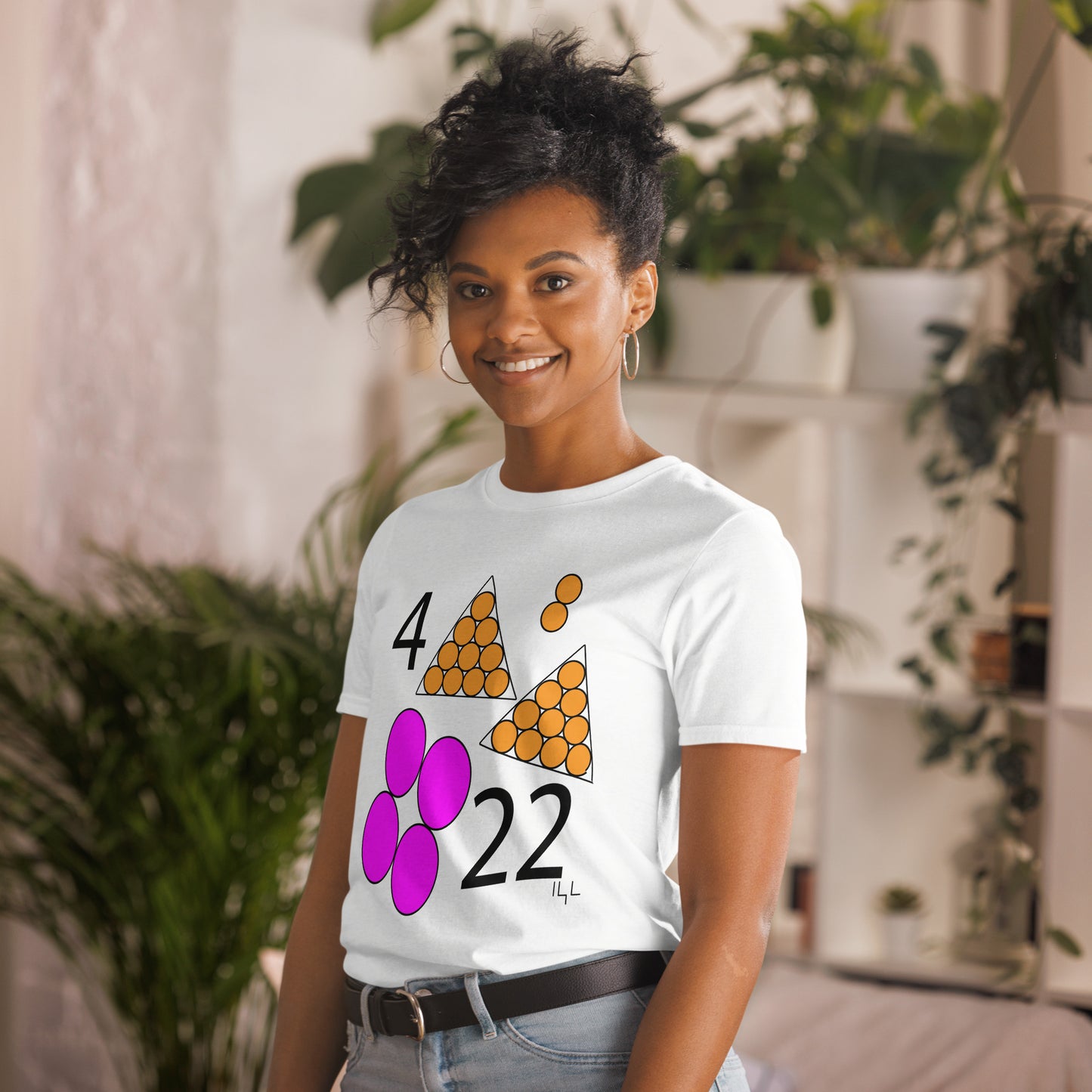 April 22nd Pink T-Shirt at 4:22 0422