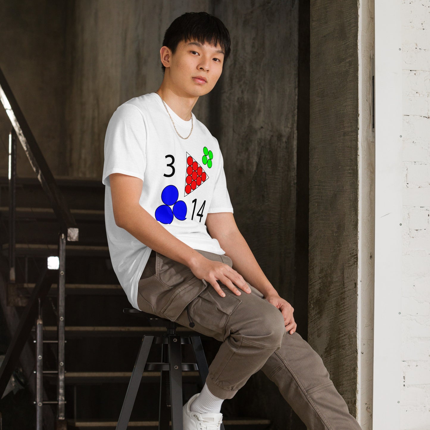 March 14th Blue T-Shirt at 3:14 0314 314