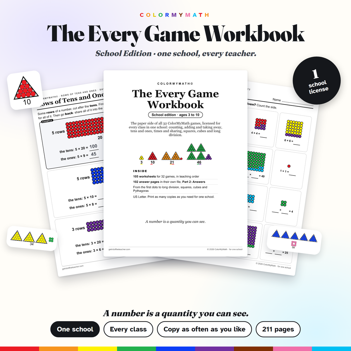 The Every Game Workbook — School Edition (print for every class in one school)