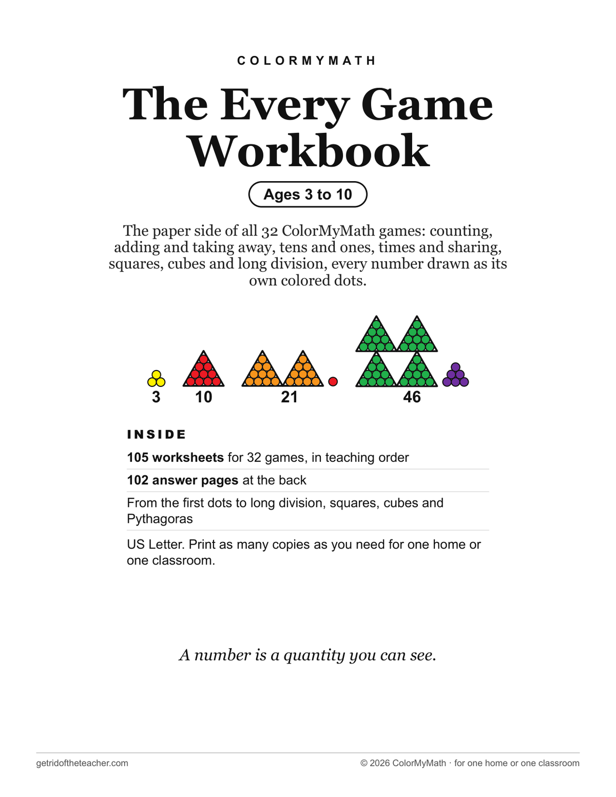 The Every Game Workbook cover