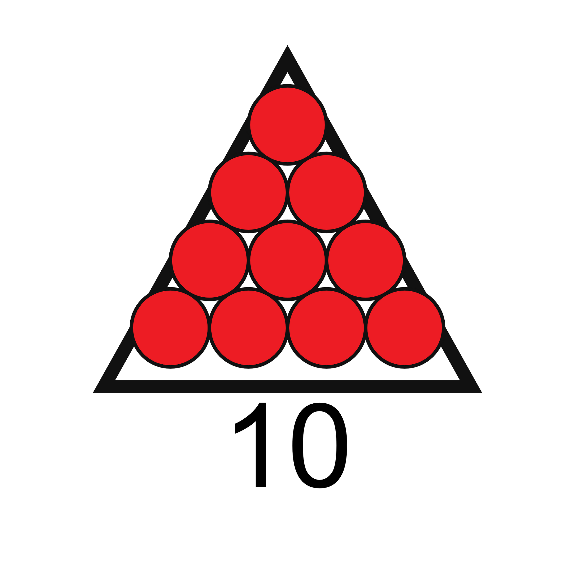 ColorMyMath number 10 design