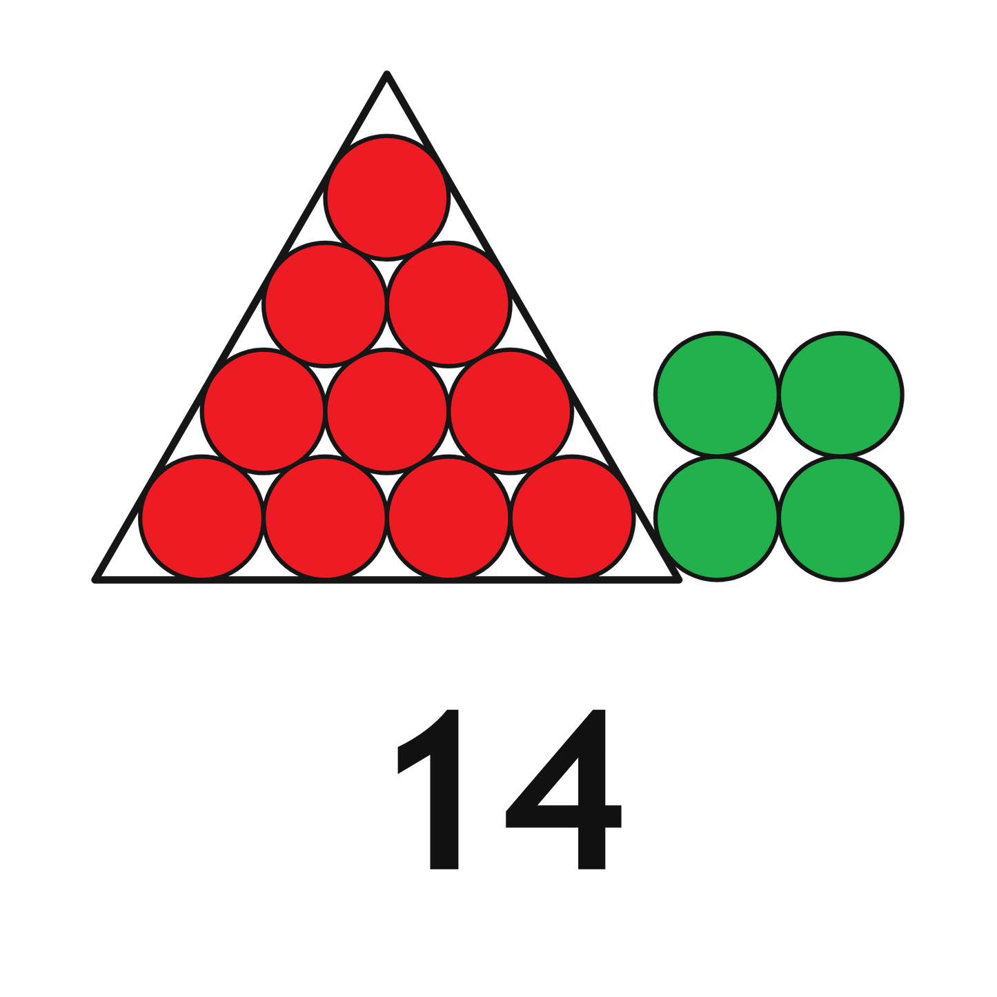 ColorMyMath number 14 design