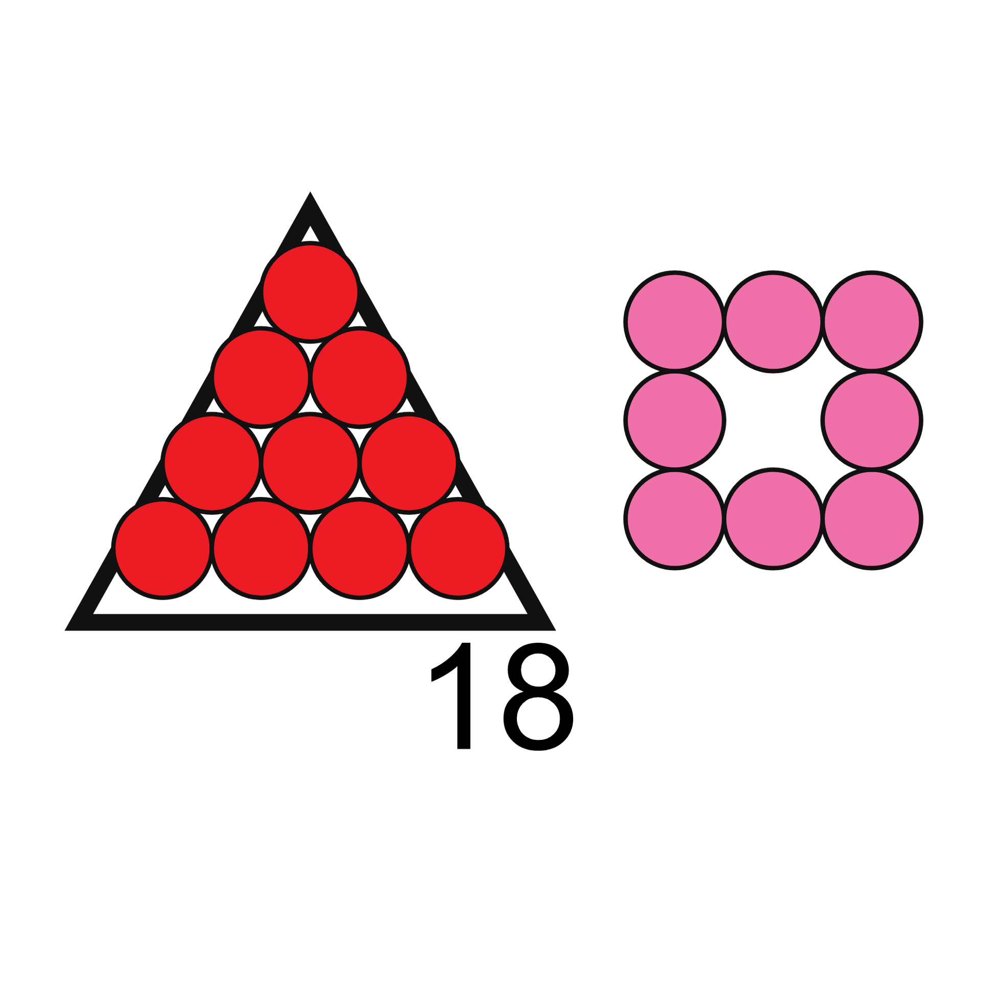 ColorMyMath number 18 design